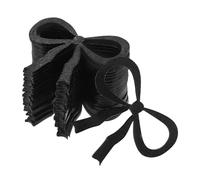 CHICAMPERA 20 Pièces Étiquettes de Verre Acrylique avec Nœud pour Identifier Boissons Marqueurs de Verre Réutilisables pour Parties Mariages et Anniversaires