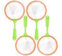 CHICAMPERA 4 pièces Filets de Plastique pour Garçon Fille de Couleurs Aléatoires Outils Aventure Collecte pour Activités Extérieures et Baignade Couleur Aléatoire Couleur Aléatoire