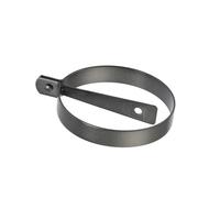 CHICAMPERA 4 pièces Lot de Anneaux à Œufs Antiadhésifs Épais avec Poignée Pliable Moules Ronds pour Œufs Au Plat et Poêlée Outil de Cuisson Pratique pour Déjeuner