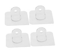 CHICAMPERA 4 Pièces Parc pour Bébé Grand Parc Stabilisateur De Parc Accessoires pour Parc Parcs De Jeux pour Bébés Serrures D'armoire à L'épreuve des Bébés Partie Parc Plastique Transparent