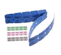 CHICAMPERA 400 pièces Billets Colorés pour Fêtes et Événements Lot de Tickets Numérotés Multicolores pour Jeux Carnaval Activités Festives