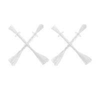 CHICAMPERA 4pcs Porte-Tube à Mèche en Verre et Coton pour Lampes à Huile, Mèche Résistante et Éclairage Lumineux, pour Rituels et Cuisson Hot Pot