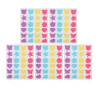 CHICAMPERA 5 Feuilles de Patchs Cutanés Adhésifs Hydrocolloïdes Anti-acrochordons et Anti-imperfections Patchs Faciaux Invisibles et Confortables pour Peau Sensible Résistants à L'eau