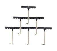 CHICAMPERA 6pièces Set De Outils De Serrage De Lacets Acier Inoxydable Pour Patins à Glace Accessoire Indispensable Pour Patinage Artistique Et Hockey Outil De Tirage Pour Ressorts De