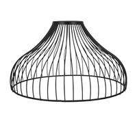 CHICAMPERA Abat-jour Cage en Fer Noir Géométrique Moderne pour Lampe Suspendue Décorative Créant une Atmosphère Chaleureuse, pour Maison ou Salon de Thé