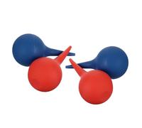 CHICAMPERA Ampoules de Lavage Auriculaire Nettoyeur pour Retirer et Introduire en Silicone Lot de 4 75ml de Compression D'oreille Bleu et Rouge pour Adultes et Garçon et Filles