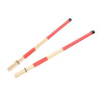 CHICAMPERA Baguettes de Batterie en Bois pour Scène et Orchestre Jazz, Paire Robuste Prise Confortable, Adaptées aux Musiciens Débutants et Confirmés