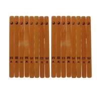 CHICAMPERA Bâtonnets Divinatoires Style Traditionnel et Élégant 16 en Bambou Accessoires Portables pour Divination Rapide et Facile Lot de 16 Pièces pour Temples et Sanctuaires