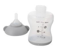 CHICAMPERA Biberon Contrôle Alimentation pour Chaton et Chiot -né 80ml en Plastique et Silicone Prévention Diarrhée Kit d'alimentation pour Petits Animaux