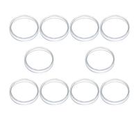 CHICAMPERA Boîtes d'agar 10 pièces 100 mm avec couvercles en plastique, pour analyses scientifiques et expériences en laboratoire