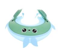 CHICAMPERA Bonnet Bébé en Plastique Léger et Étanche, Forme Couronne Mignonne, Protection pour Lavage des Cheveux Lors du Bain Coupes