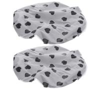 CHICAMPERA Bonnet Satin Imperméable Réglable pour Femmes, Lot de 2, Grosse Taille, Facile à Nettoyer, pour Soins Capillaires Cuisine