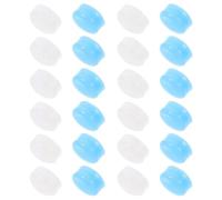 CHICAMPERA Bouchons D'oreilles Pack de 24pcs pour Dormir en Silicone Souples Antibruit, Légers et Réutilisables Auditive pour Train à Grosse Vitesse et Avion