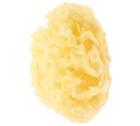 CHICAMPERA Boule de Exfoliante en Éponge Naturelle Couleur Kaki, Accessoire de Bain pour Garçon et Filles, Gain de Place et Douceur pour Peau Sensible