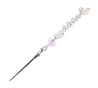 CHICAMPERA Breloque De Téléphone Kawaii Pour Femme Lanière De Téléphone Esthétique Dragonne Courte Accessoire Pratique Pour Clés Décoration Mignonne Violet