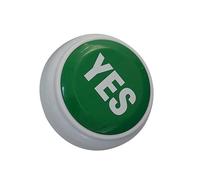 CHICAMPERA Buzzer de Réponse du Jeu Électronique Oui Sept Types de Sons, Gros Boutons en Abs pour Compétition et Performance Amusante