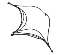 CHICAMPERA Câble Adaptateur Ventilateur Pc Rallonge De Refroidissement Ports pour Systèmes De Ventilation Compatible avec Divers Modèles De Ventilateurs