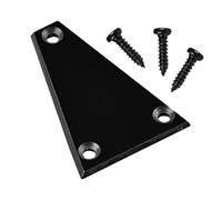 CHICAMPERA Cache Truss Rod Plastique Noir Vis pour Guitare Électrique Accessoire Compatible Guitares et Basses Électriques