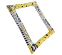 CHICAMPERA Cadre Gonflable pour Photobooth en PVC, Accessoire Photo Créatif pour Fêtes d'anniversaire et Séances Photo, Motif Ballon Léger et Portable