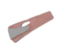 CHICAMPERA Ceinture Liftante pour Visage Réutilisable en Polyester Rouge Élasticité, pour Lecture et Ménage, Réduit Efficacement le Double Menton