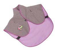 CHICAMPERA Châle d'Épaule en Tissu Résistant Coton-Lin, Cape Anti-Excréments pour Perroquets, Protection Confortable Adaptée aux Séances d'Entraînement et Soins Quotidiens