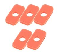 CHICAMPERA Correcteur de Posture Orange en Éponge Latex 5 Pièces Accessoire D'enseignement Minimisant la Fatigue Main pour Archet de Violon pour Débutants