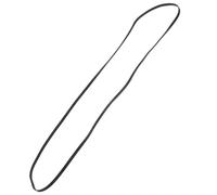 CHICAMPERA Courroie en Caoutchouc Plate 470Mm X 5Mm pour Tourne-Disque et Magnétophone, Courroie d'Entraînement Pliable, Réparation de Magnétophones à Cassettes, Couleur Noire