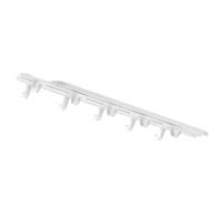 CHICAMPERA Crochet Coulissant Porte-Placard Support pour Tasse à Café Organisateur sous Évier la Cuisine Support Barre Tasse Blanc pour Armoire la Cuisine