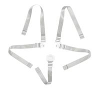 CHICAMPERA De Sécurité Réglable Pour Garçon Fille Sangles Universelles Pour Chaises Haute Et Poussettes Accessoire Pratique Pour Assurer La Sécurité Des Bébés Blanc