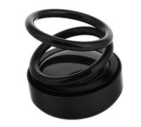 CHICAMPERA Diffuseur Aromathérapie Solaire Avec Design Rotatif à Double Anneau Pour Voiture Parfum Rafraîchissant Ornement Décoratif Et Assainisseur Air Facile à Installer Les Véhicules