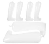 CHICAMPERA Embauchoir Botte Gonflable en Pvc 32cm, Lot de 3 Paires pour Bottes Longues, Facile à Transporter et Lavable, pour Usage à Domicile