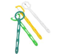 CHICAMPERA Entraîneur Pointe Langue 4pcs pour Exercices de Muscles Oraux en Acier Inoxydable et Plastique, Usage Quotidien Polyvalent pour Thérapie Parole