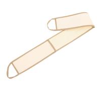 CHICAMPERA Éponge Exfoliante Dos Longue Sangle en Loofah Naturel et Tissu, Brosse Dorsale Portable, pour Hommes et Femmes