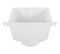 CHICAMPERA Filtre de Gouttière de Canalisation en Pvc Blanc, Résistant la Corrosion Performance pour Systèmes de Drainage Domestiques et Industriels