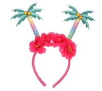 CHICAMPERA Hawaiian Party Headband Accessoire de Cosplay Été Photo Prop pour Fête Hawaïenne pour Luau Plage et Piscine Flexible