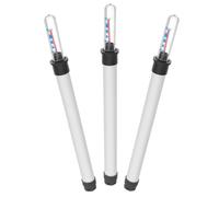 CHICAMPERA Indicateur de Niveau d'eau Résistant la Déformation Cassures pour Plantes D'intérieur 3 Pièces en Plastique Blanc pour Activités de Jardinage Artistique