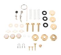 CHICAMPERA Kit de Réparation Pièces en Métal et Feutre pour Trompette Réponse Rapide des Clés, pour Réparations en t Répétitions