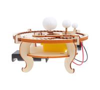 CHICAMPERA Kit Éducatif Système Solaire DIY pour Garçon Fille Modèle de Géographie Scientifique avec Expériences Astronomiques Apprentissage des Relations Soleil Stem Interactif pour Garçons