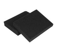 CHICAMPERA Lot 2 Coussinets Mousse Isolation Acoustique Haute Densité 10 CM Anti-Vibrations pour Enceintes Monitoring Usage Domestique