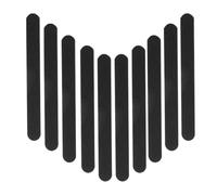CHICAMPERA Lot de 12 Bâtonnets de Ponçage Double-face en Éponge Abrasive Noire pour Maquettes et Miniatures, Outil de Polissage Précis pour Loisirs Créatifs et Modélisme