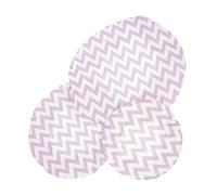 CHICAMPERA Lot De 3 Couvre-Bols Élastiques en Coton Réutilisables, Couvercles Universels pour Plats Alimentaires, Protection Anti-poussière Et Anti-Huile, Nappes De Protection Cuisine Écologique