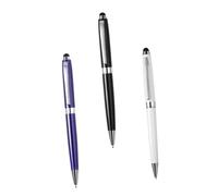 CHICAMPERA Lot de 3 Stylets Capacitif Multifonctionnel pour Écran Tactile Prise en Main Confortable Compatible Tablette et Smartphone et Compact