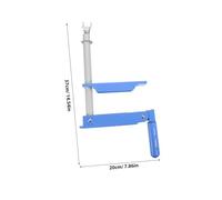 CHICAMPERA Manuel Poignée de Manivelle pour Lit de Soins Infirmiers Levier de de Robuste Abs Bleu Accessoire pour Hôpitaux et Maisons de Retraite Ajustement et Entretien Réduit