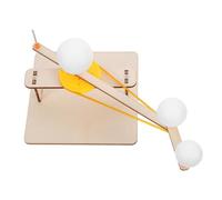 CHICAMPERA Maquette Système Solaire en Bois Beige pour astronomie, Jouet Scientifique Éducatif Encourageant Créativité et Apprentissage Pratique pour Garçon et Filles