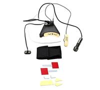 CHICAMPERA Micro Piézoélectrique Effet de Captation Sonore Uniforme pour Guitare Folk Acoustique Noir des Interférences Externes, Plastique et Métal, Rangement Facile Housse