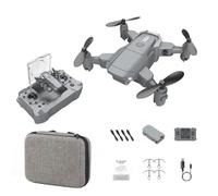 CHICAMPERA Mini Drone Pliable Quadricoptère Rc Pour Adultes Et Débutants, Télécommandé 4 Canaux, 2,4 Ghz, Vol Stable Six Gyroscopes, Éclairage Led Pour Vol Nocturne, Modèle Ky905 Paquet De Rangement