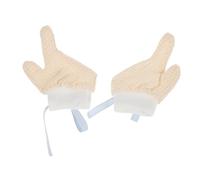 CHICAMPERA Moufles Anti-Succion pour Bébé Moufles de Protection Doux et Respirant Anti-Grattage 0-6 Mois Pratique pour Nourrissons 1