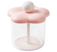 CHICAMPERA Mousseur pour Nettoyant Visage Manuel en Pp Rose, Facile à Nettoyer et Réutilisable, pour Gel et Soin du Visage à Bulles, Portable et Pratique