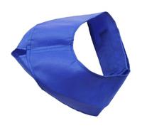 CHICAMPERA Oculaire Cache-œil Cosmétique Anti-Morsure Taille L pour Chat Bleu Sangle Adhésive, Apaisant et Accessoire Yeux pour Soins, Manucure Bain, Adapté Chats 5 Kg