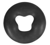 CHICAMPERA Oreiller de Massage en Silicone Noir pour Visage Protection Douce Imitant la Graisse Humaine, pour Table de Massage et Salon de Beauté